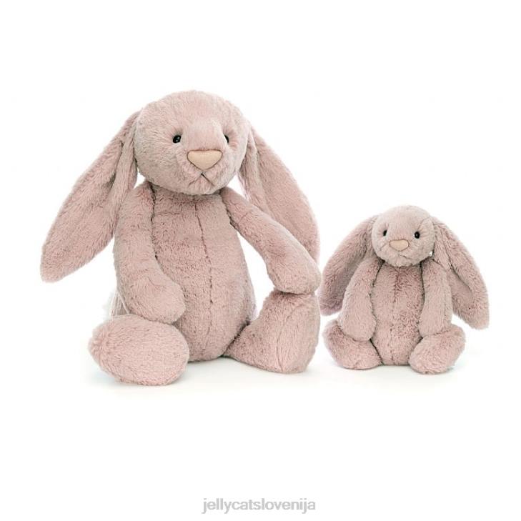 sl Jellycat sramežljiv luksuzni zajček roza roza P622359 igrača
