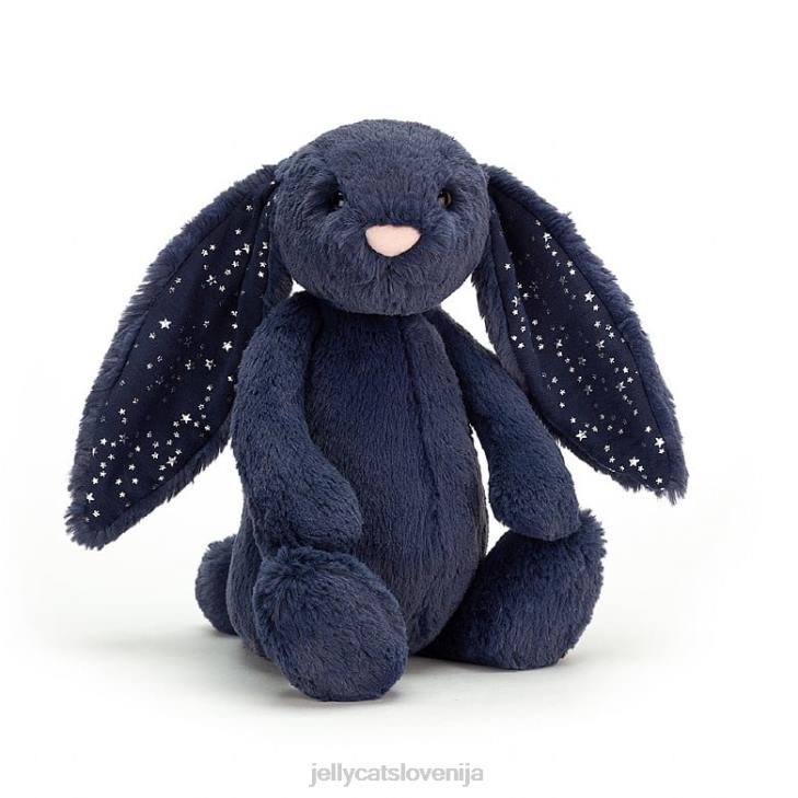 sl Jellycat sramežljiv stardust bunny navy P622555 igrača