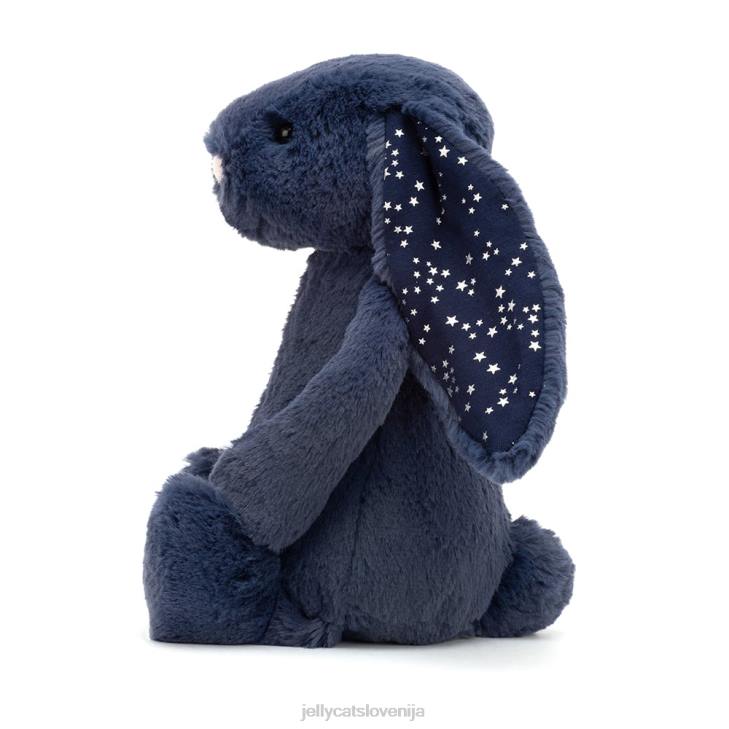 sl Jellycat sramežljiv stardust bunny navy P622555 igrača