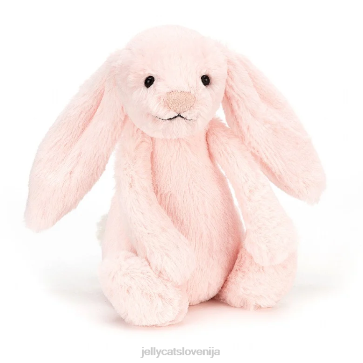 sl Jellycat sramežljiv zajček ropotulja roza P622709 igrača