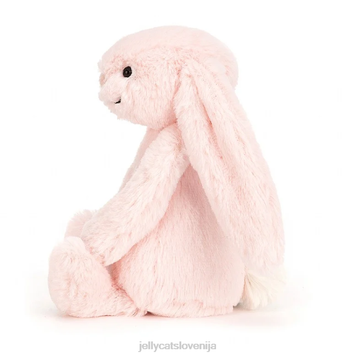 sl Jellycat sramežljiv zajček ropotulja roza P622709 igrača