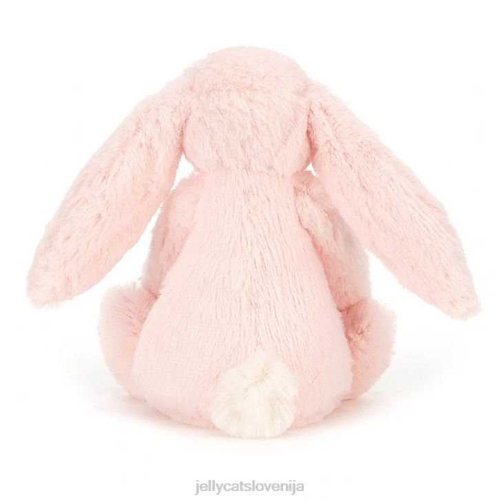 sl Jellycat sramežljiv zajček ropotulja roza P622709 igrača