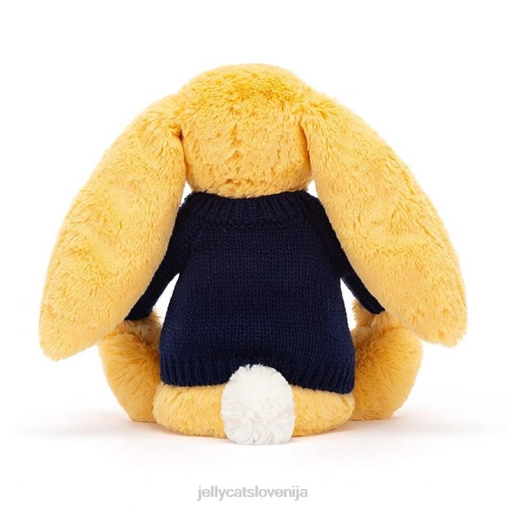sl Jellycat sramežljiv zajček s personaliziranim mornarskim puloverjem sončka P622390 igrača