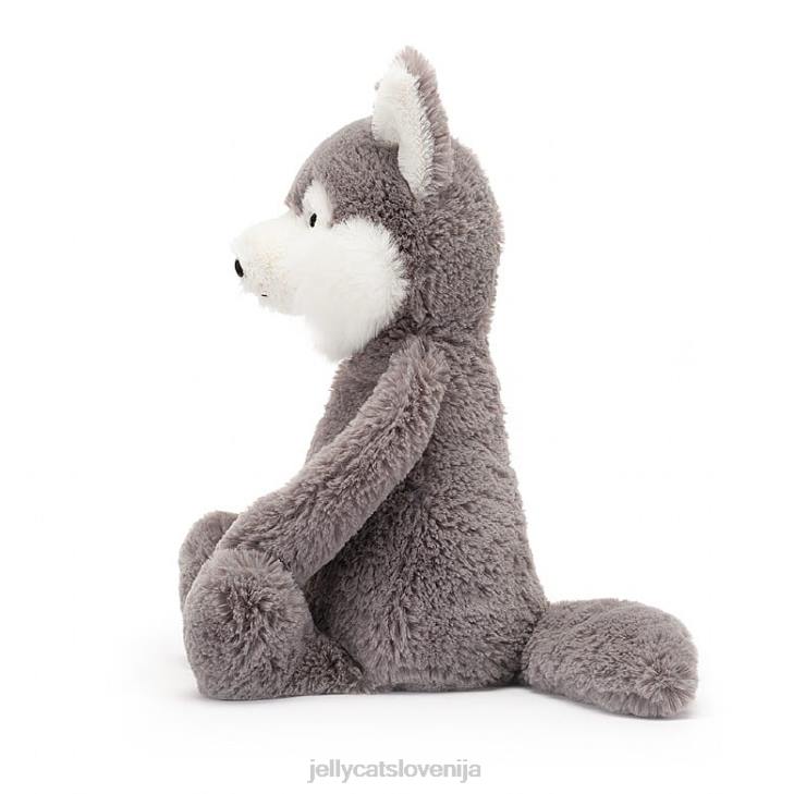 sl Jellycat sramežljiv volk sivo-bel P622179 igrača