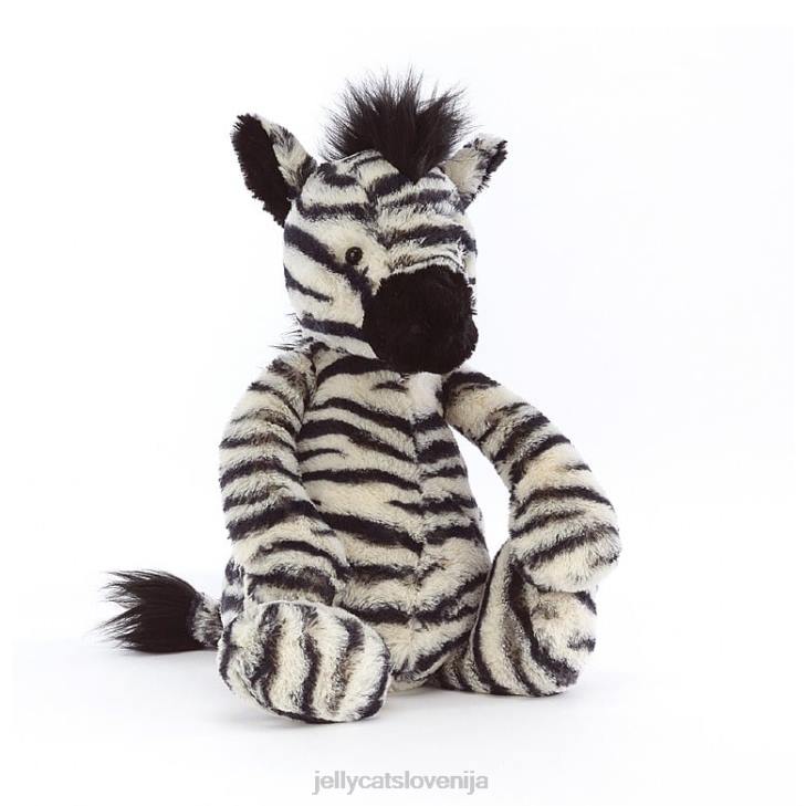 sl Jellycat sramežljiva zebra črno-bela P622611 igrača