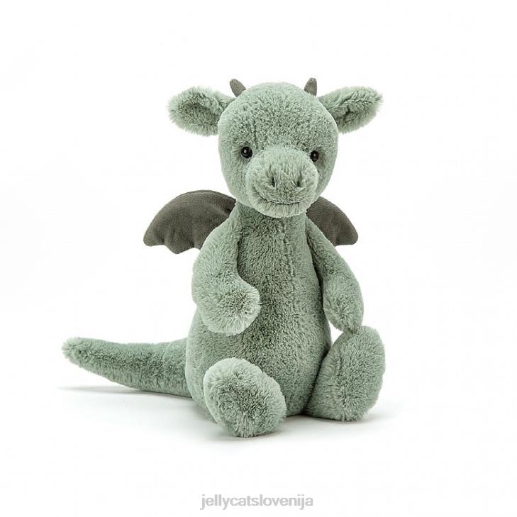 sl Jellycat sramežljiva zmajeva zelena P622318 igrača