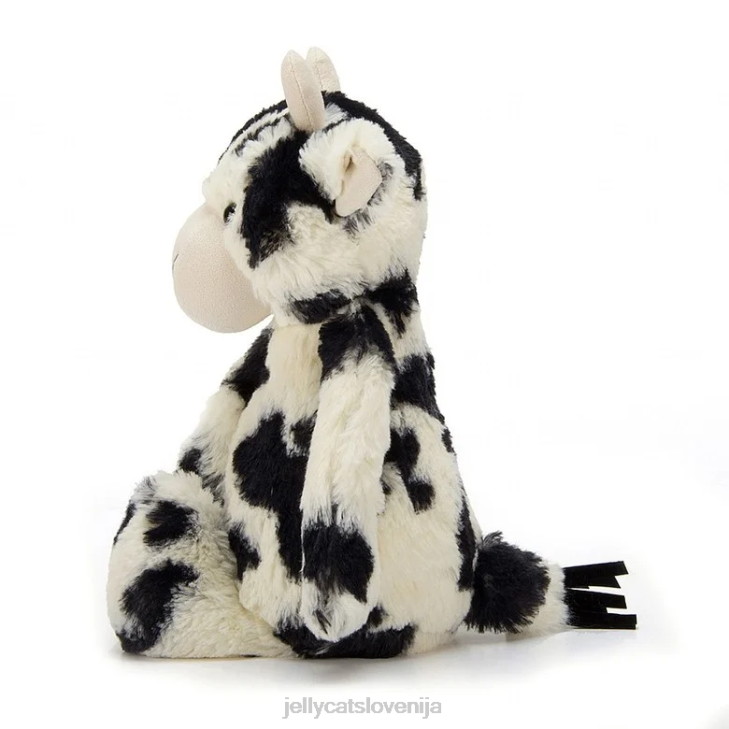 sl Jellycat sramežljivo tele črno-belo P622607 igrača