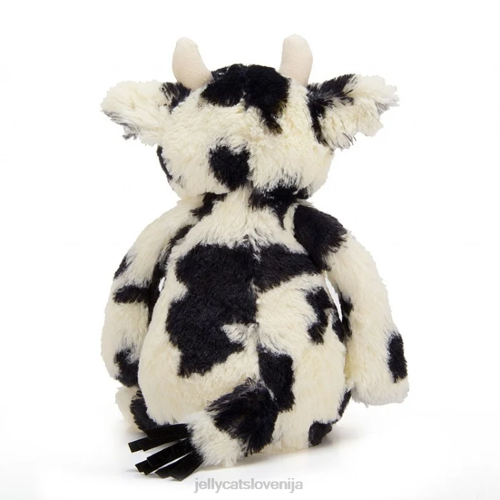 sl Jellycat sramežljivo tele črno-belo P622607 igrača