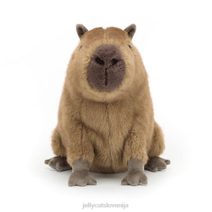 sl Jellycat clyde capybara rjava P622678 igrača