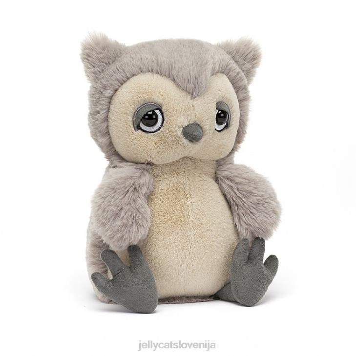sl Jellycat dremoča sova sivo-bela P622494 igrača