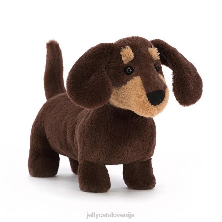 sl Jellycat otto sausage dog brown P622247 igrača