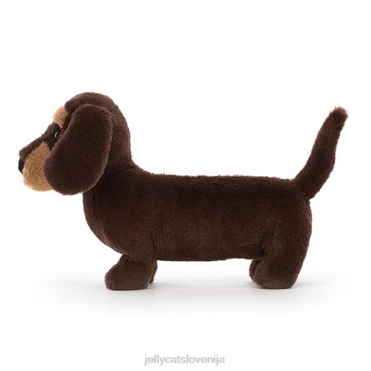 sl Jellycat otto sausage dog brown P622247 igrača