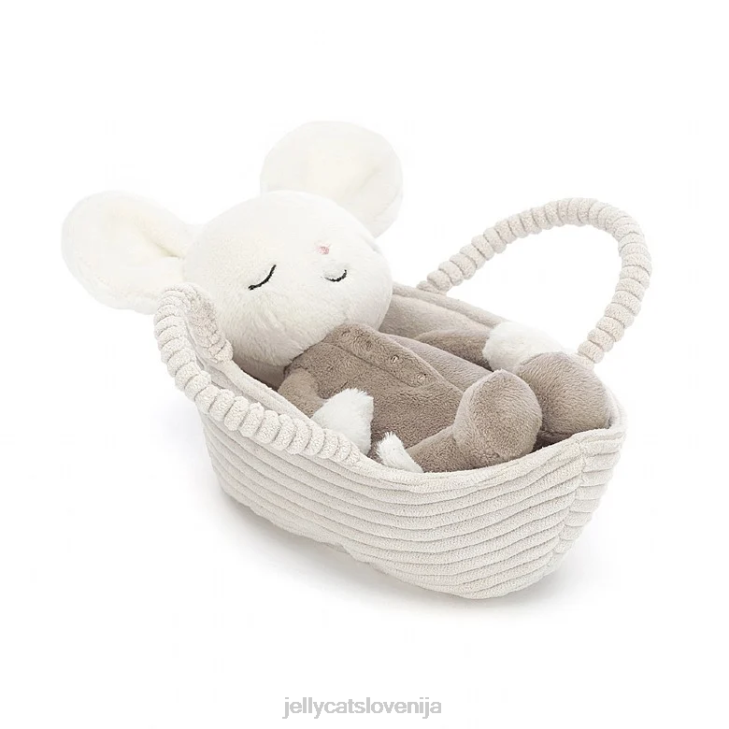sl Jellycat rock-a-bye mouse krema P622388 igrača